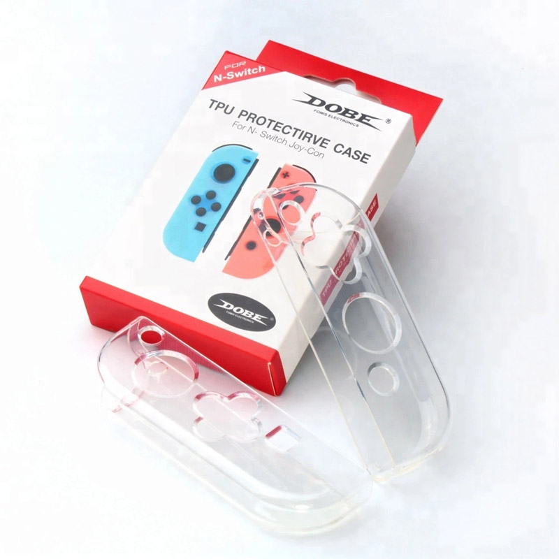 Für Schalter Kleine Griff TPU fallen transparent TPU Weichen Schutzhülle für Nintendo Schalter Freude-con: Ursprünglich Titel