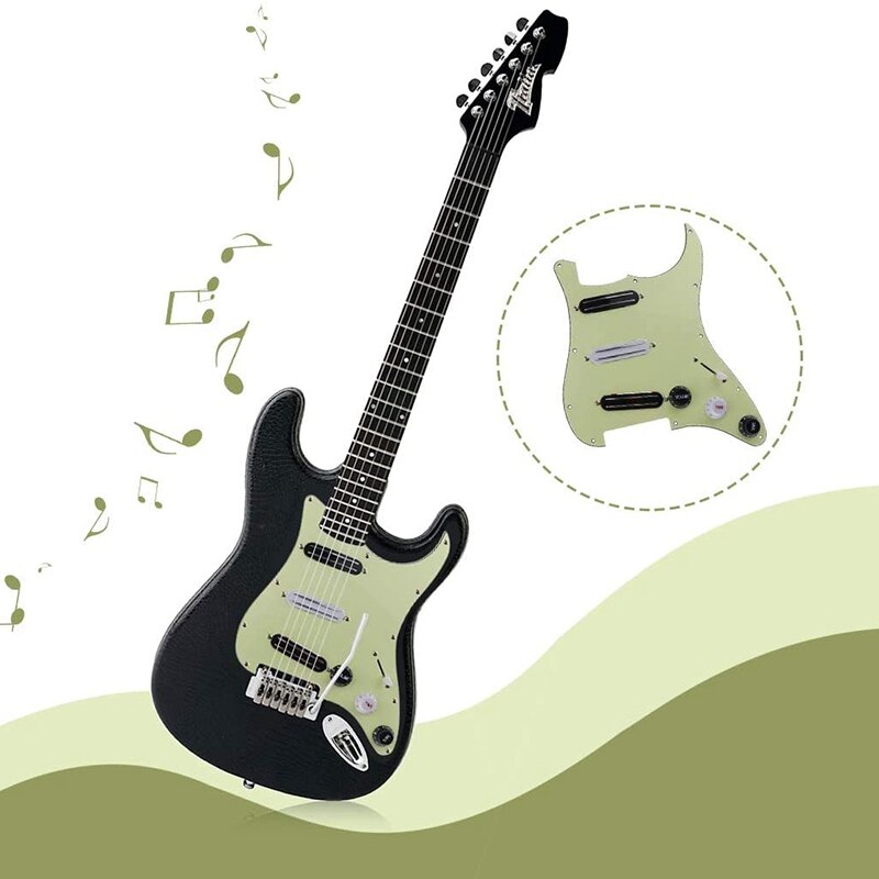 Piastra antigraffio precablata per battipenna caricata per chitarra elettrica a 11 fori con Pickup Humbucker a 3 binari