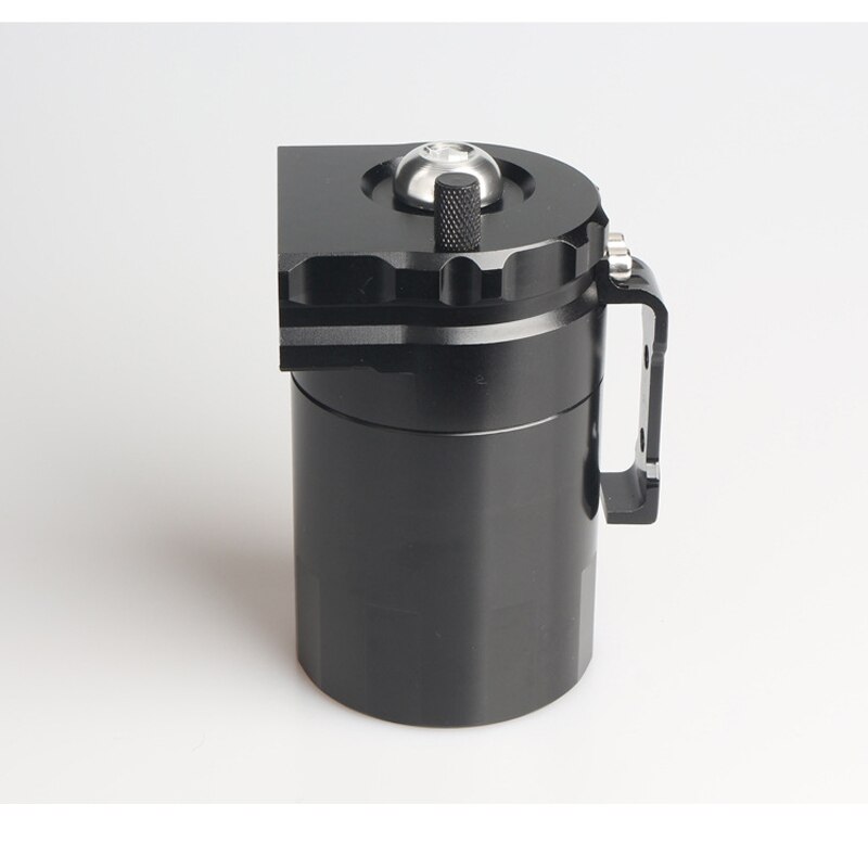 Aluminum Oil Tank / Oil Tank with Filter 300ml Universal Oil Catcher Reservoir Tank Valve Breathing Cylinder Filter