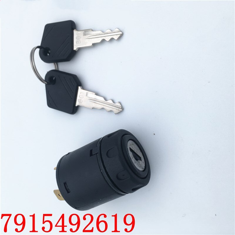 For Linde forklift Ignition switch 801 key 7915492619 electric truck 335 336 warehouse truck 1123 126 127 service spare parts