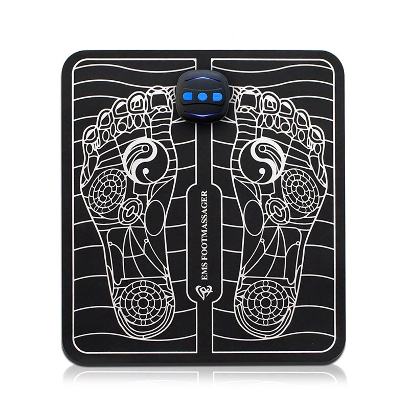 Electric Intelligent EMS Foot Massage Pulse Acupuncture Improve Blood Circulation Relieve Care: Granaat