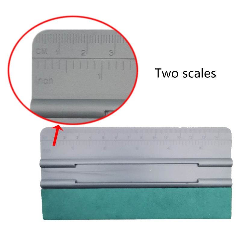 Multi-function Squeegee Car Film Sticker Install Cleaning Soft Scraper Window Tools Anti-scratch Household Cleaning Tool