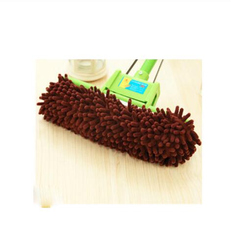 1pcs Cleaning Foot Cleaner Shoe Mop Slipper Floor Dusting Cover Convenient Practical Home accessories Cleaning Tools: Brown