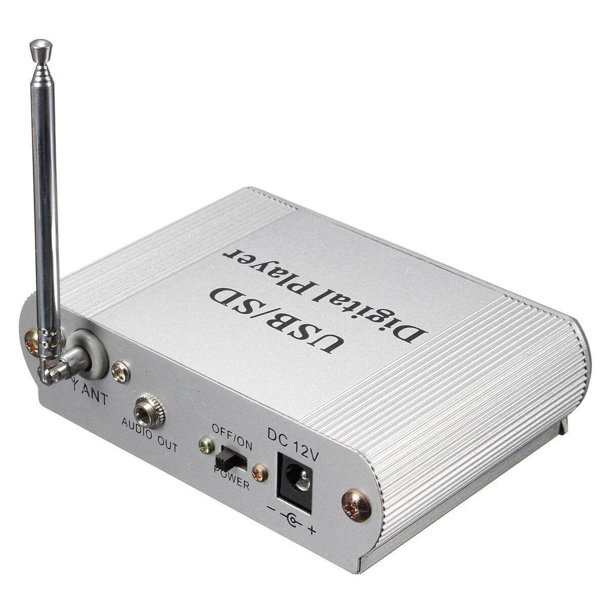 Top Angebote Mini Auto Auto USB Digital LED SD Audio Verstärker Verstärker MP3 Decoder SD/MMC Karte U Stick FM Radio Player Fernbedienung w