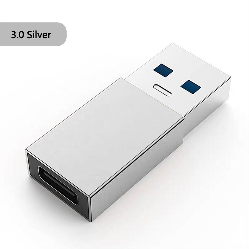 USB C 3.0 typ adaptera C na USB 2.0 Adapter do telefonu komórkowego męski na żeński konwerter USB C konwerter USB typu C do laptopów PC: green