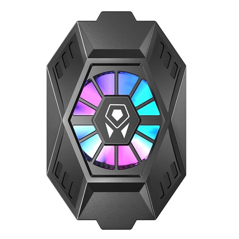 Mobile Phone Radiator Phone Cooling Fan Case Cold Wind Handle Fan For PUGB Phone Cooler Phone Cooling Fan Case: 01