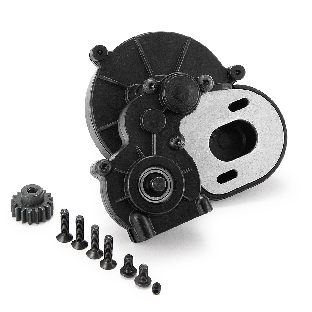 YEAHRUN Plastic Transmission Center Gearbox & gear for 1/10 RC Axial SCX10 SCX10 II 90027 90028 90047
