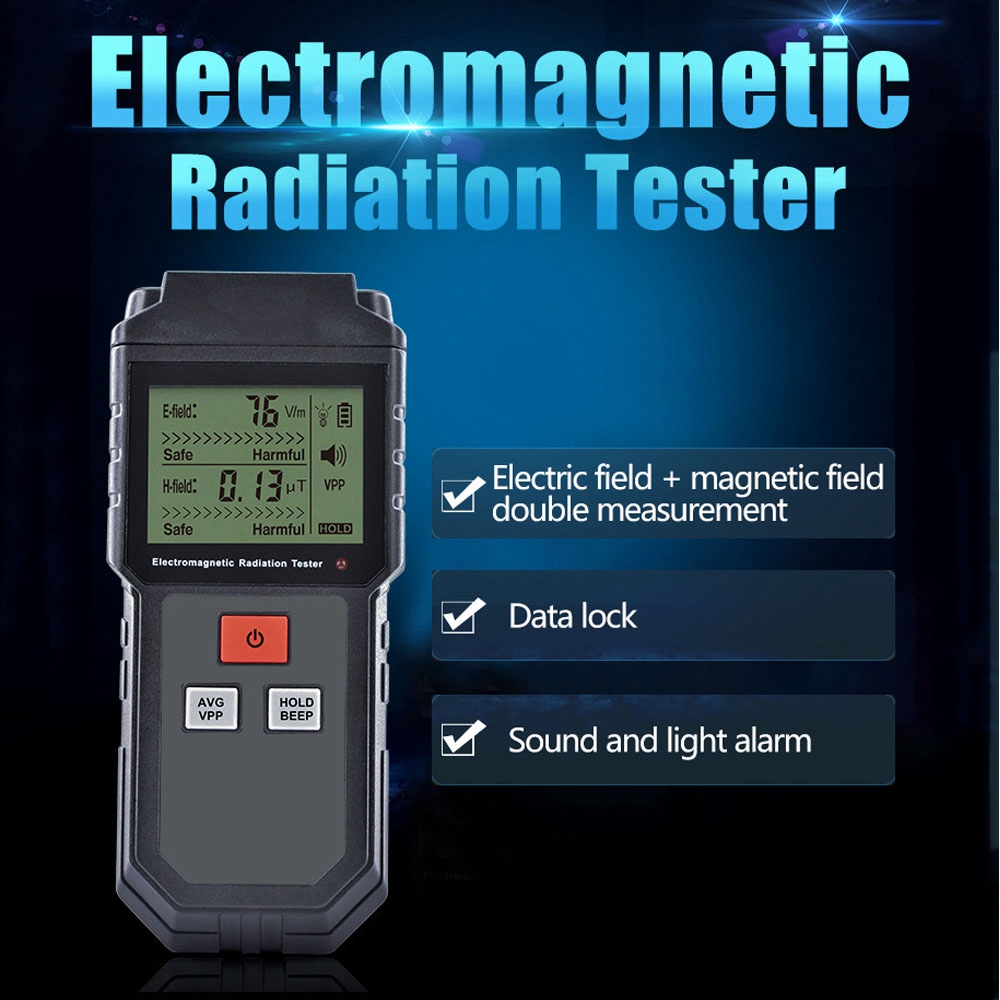 Electromagnetic radiation detector test electromagnetic wave radiation measurement and monitoring instrument