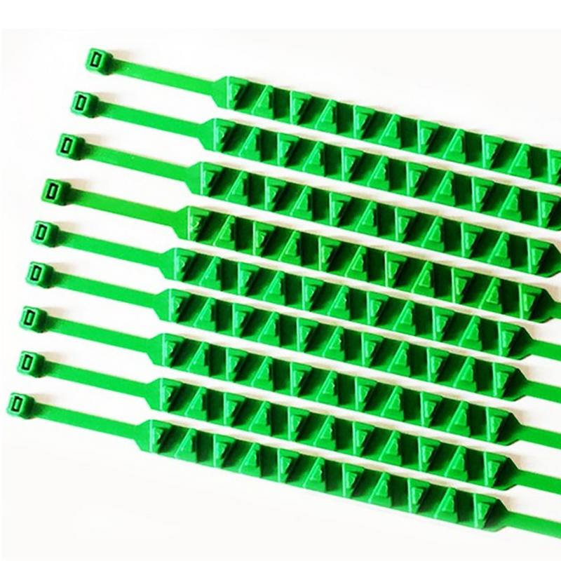 10 pcs Carro Pneu De Neve Anti-skid Correntes Correntes Nos Pneus De Neve Cinto Cabo Fit Largura Do Pneu do Pneu Da Roda 175 -295 botas de Neve de Inverno Chuva Ferramenta