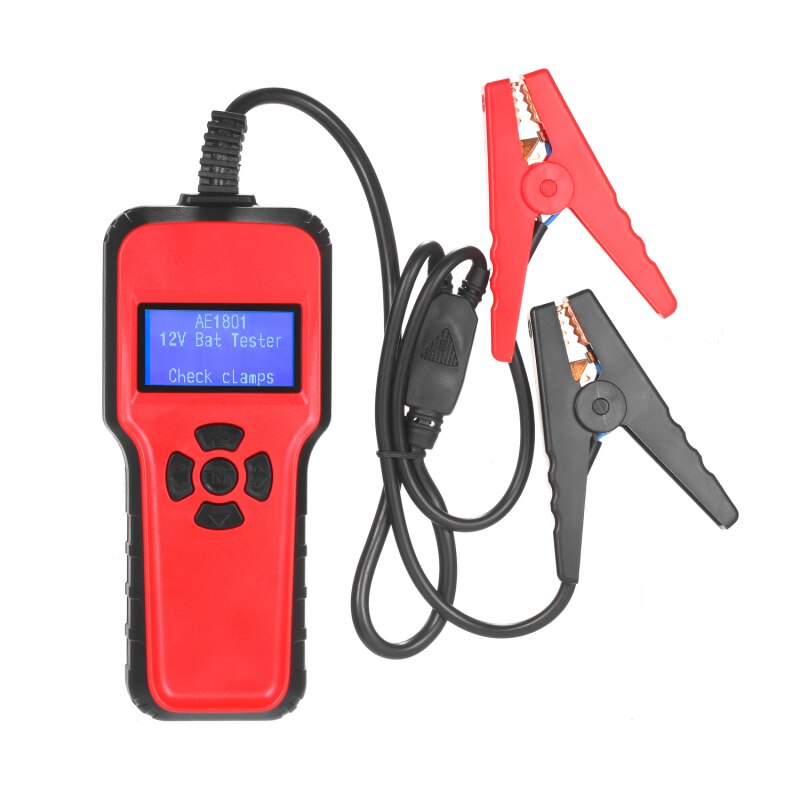 Car Electric Load Charging System Detect AE1801 Car Battery Tester Digital Battery Analyzer Battery Capacity Tester Car Tools