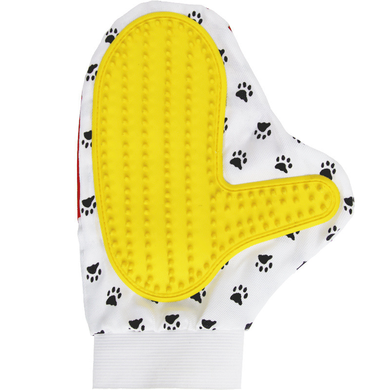 Bad massage borstel grooming handschoenen Hond bad borstel baden hond hond zwemmen speciale handschoenen: Colours