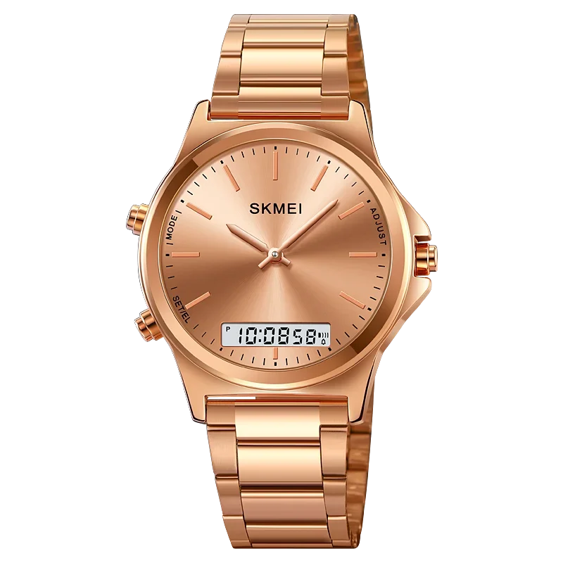 Reloj SKMEI 2120 reloj hombre 3 tiempo pantalla de luz trasera reloj cronógrafo Digital relojes deportivos relojes de pulsera con alarma impermeables para hombre