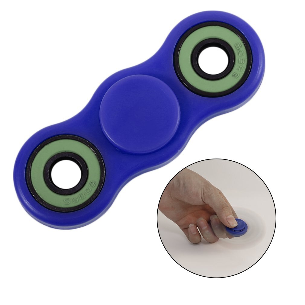 New Hot Liscia Contorno Tre Fori Del Nitruro Di Silicio Cuscinetto Lungo Tempo Ridurre Lo Stress Dito della Mano Spinner Giocattolo Regalo Per I Bambini: 9