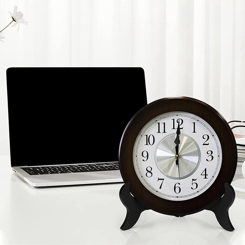 6 Pieces of Wooden Display Shelf Board Easel Stand