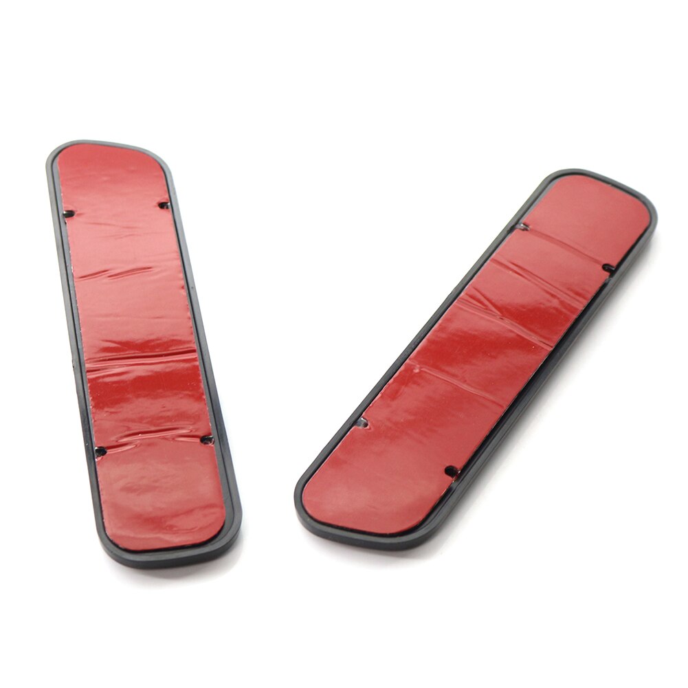 2Pcs Universal Car Reflective Warning Strip Tape Bumper Truck Safety Reflector Car Sticker Decal