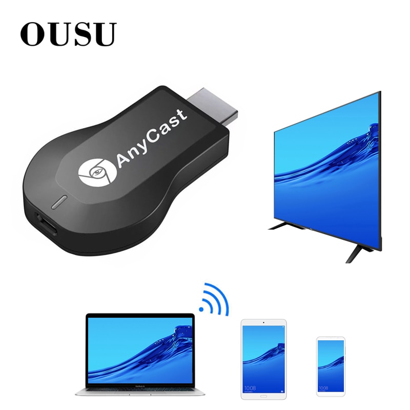 OUSU 1080P USB Bluetooth Receiver AUX Adapter Wireless HDMI receptor Audio Bluetooth Transmitter For Headphone 4K TV Projector