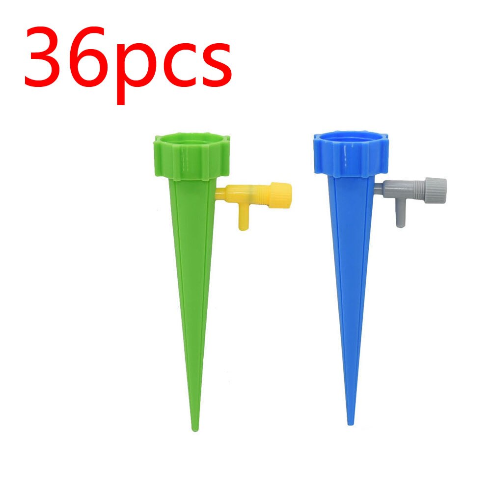 36/24/12 Pcs Auto Drip Irrigatie Watering Systeem Druppelaar Spike Kits Tuin Huishoudelijke Plant Bloem Automatische Waterer Gereedschap: A x 36pcs