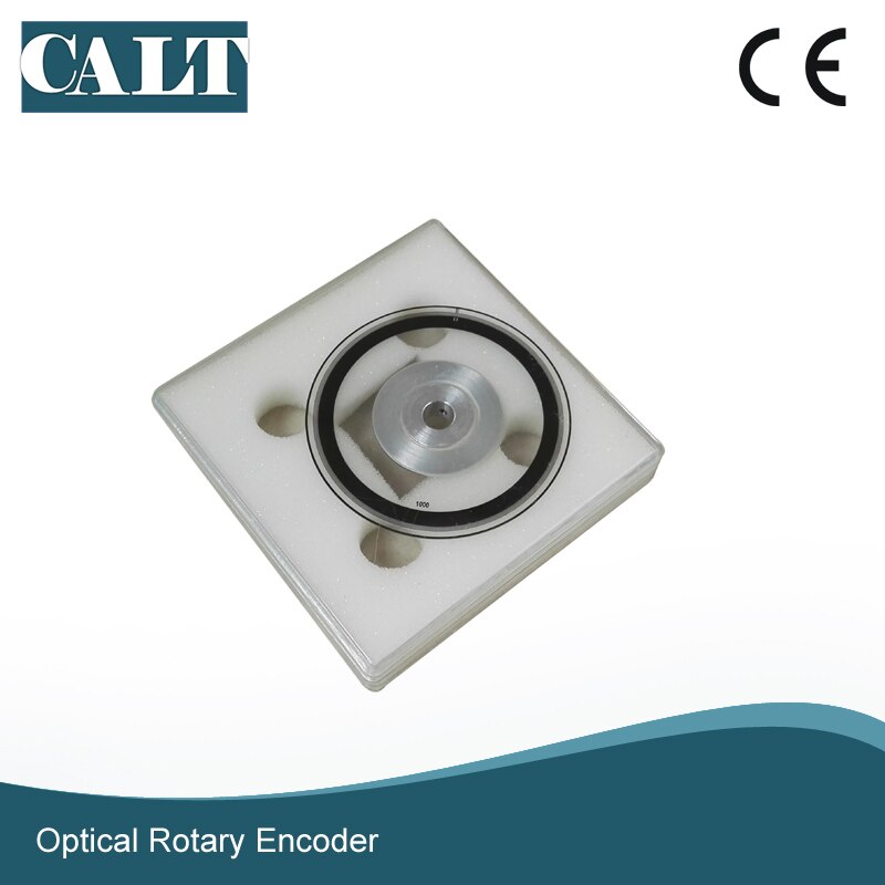CALT – Kit de Module d&#39;encodeur rotatif incrémental de 56mm, avec trou de 12mm, arbre creux PD56, disque d&#39;encodeur optique, Phase A B Z