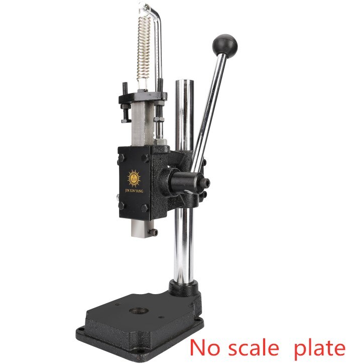 Ponsmachine Lederen Handmatige Punch Bronzing Machine Snijmachine: A