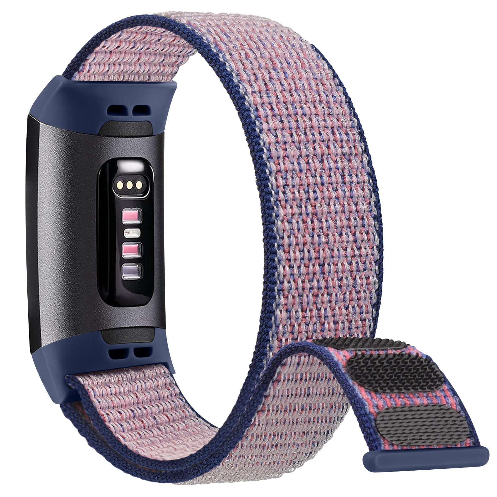 Nylon-Uhrenarmband für Fitbit Charge 6 4 5 3 SE Band Sportarmband Schlaufenarmbänder Armband für Fitbit Charge 5 3 4 3 SE Correa: M / Beige