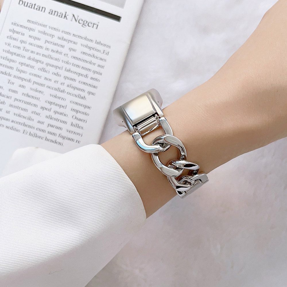 Roségoldenes Armbinde für Mi Band 7, Bänder, Zubehör, Armbinde für Xiaomi Mi Band 6, 5, 4, 3, Ersatzarmband aus Metalllegierung, Herren und Damen
