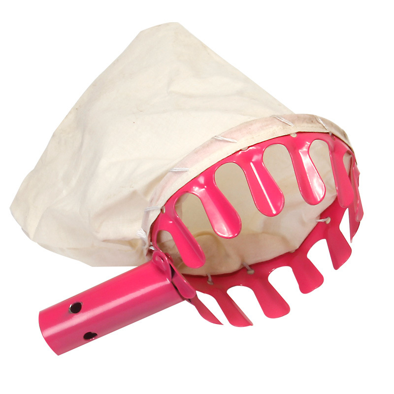 Fruit Picker Head Basket Fruit Picking Tools Fruits Catcher for Harvest Picking Citrus Pear Peach and Others: Red