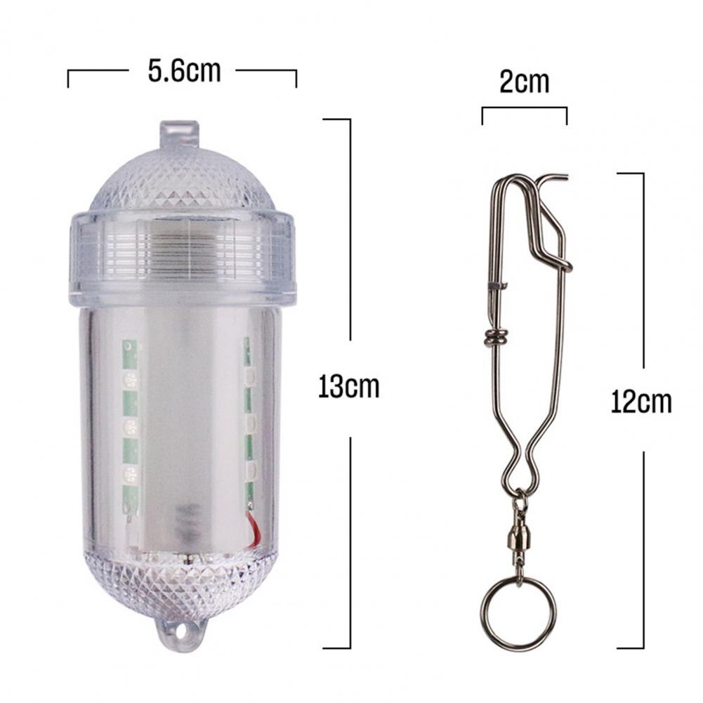 Waterproof Luminous LED Deep Sea Fishing Light Multi-Color High Bright Lamp Lures Fish Finder Lamp Attracts Krill Tent LED Lamp