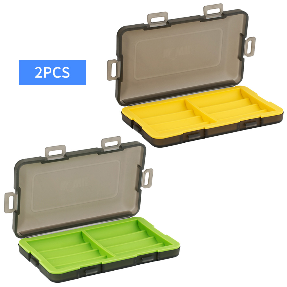 2-Pack Batterijhouder - Waterdichte Plastic Organizer voor 14500 Batterijen: Wit