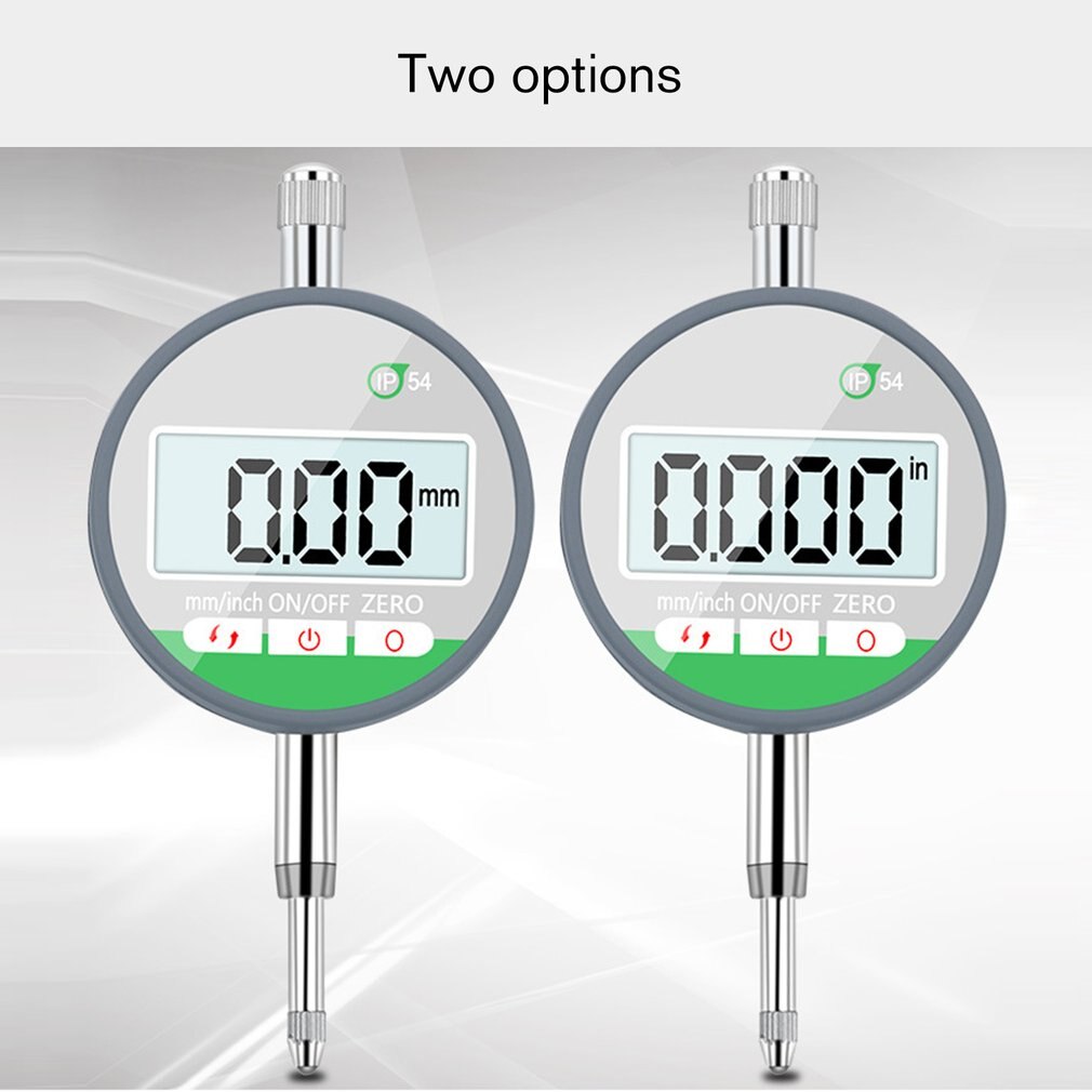 IP54 Oil-proof Digital Micrometer 0.001mm Electronic Micrometer Metric/Inch 0-12.7mm/0.5"Precision Dial Indicator Gauge Meter