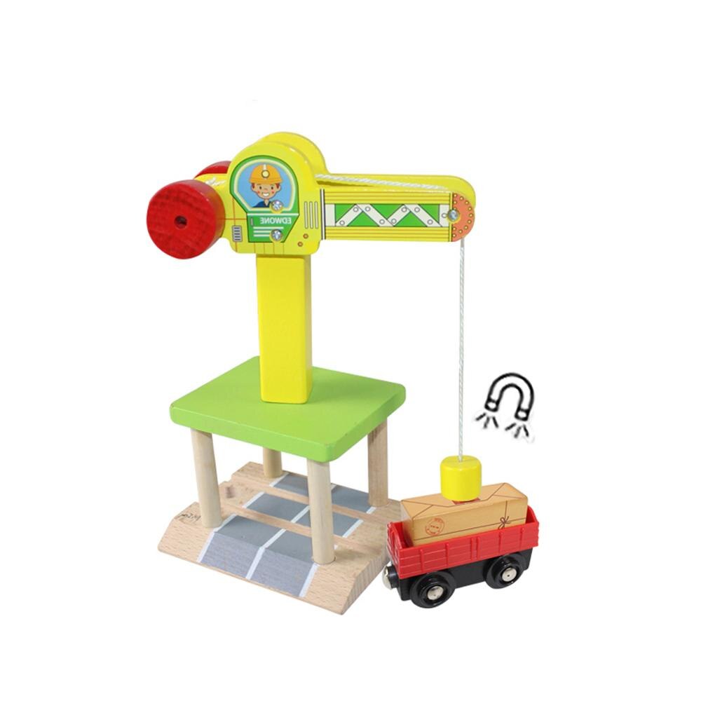 Legno Magnetico Treno Aereo di Legno Ferroviario Elicottero Auto Accessori Camion Giocattolo Per I Bambini Si Adattano In Legno nuovo Biro Tracce Regali