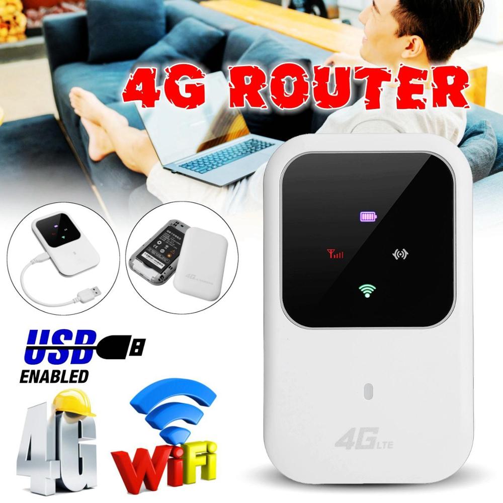 Fdd B1 B3 Draagbare 4G Router Lte Modem 4G Wifi Sim-kaart Vodafone Mobiele Hotspot Wifi Router Mifi 4G Dongle 4G Wifi Router
