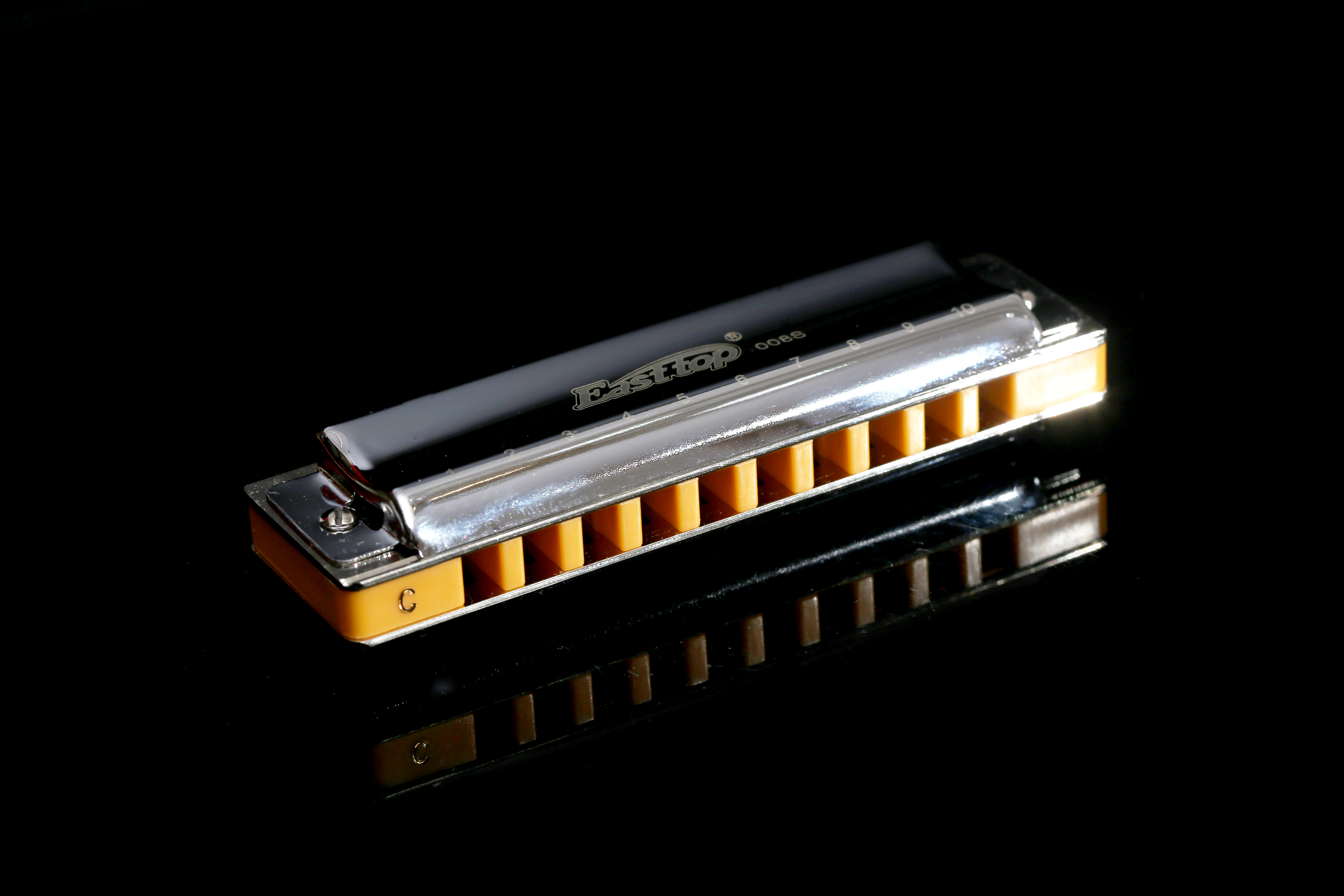 EASTTOP bules harp T008S,mouth organ,10holes diatonic harmonica for beginner,player