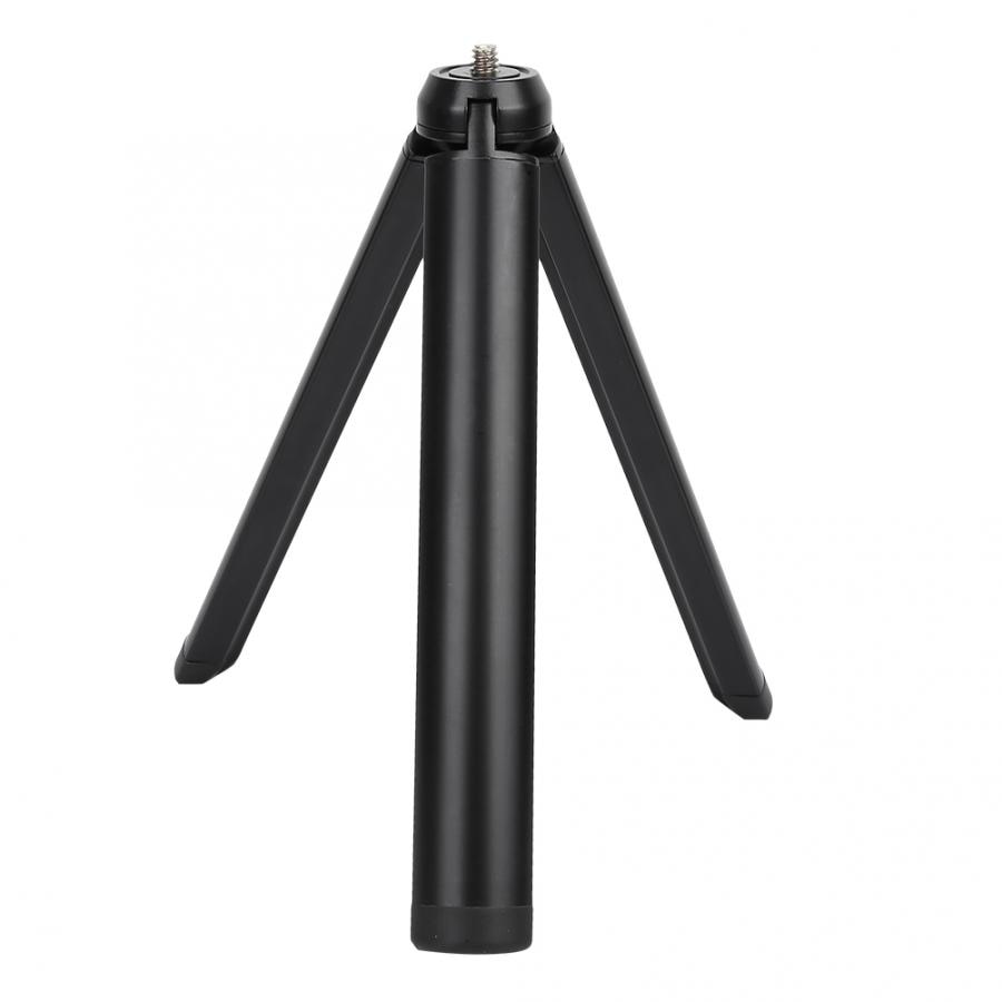 Mini trépied à vis pliable en alliage d'aluminium, charge lourde, 1/4 pouces, accessoire pour caméra, cardan, monopode