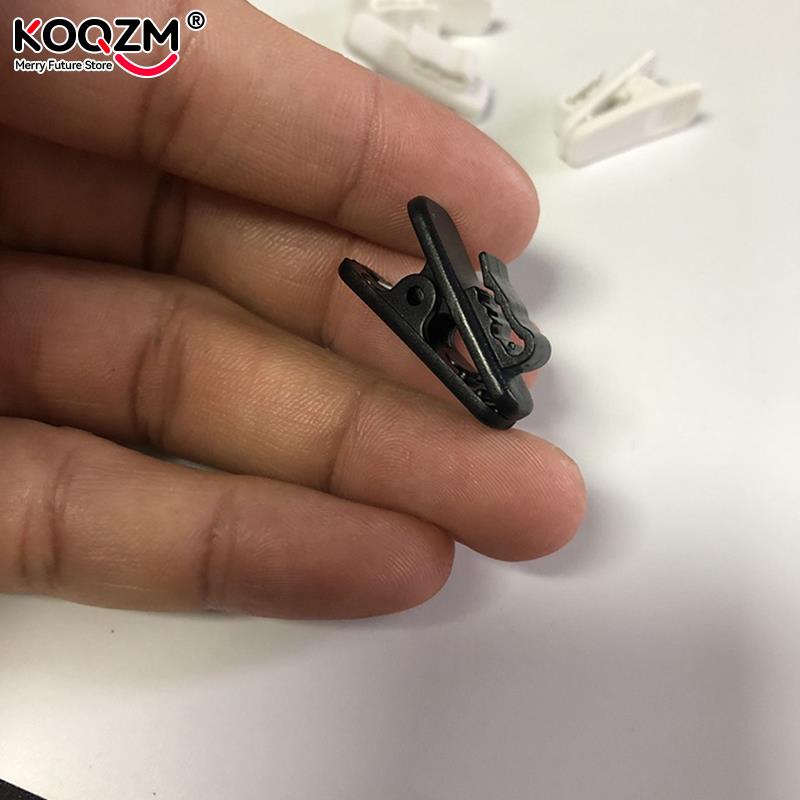Pinzas giratorias para auriculares, accesorios para bobinadora de auriculares, 10 piezas