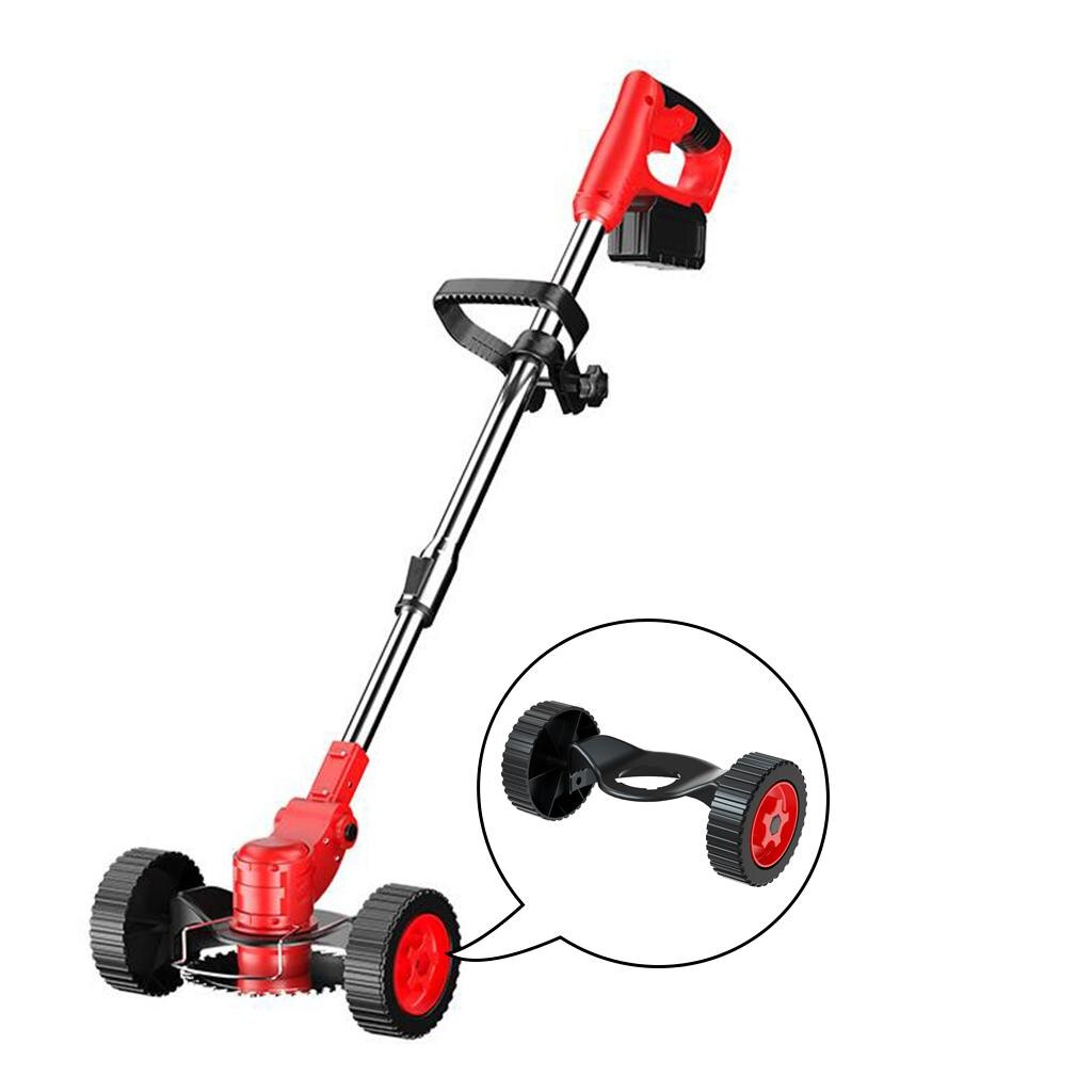 Grass Trimmer Wheels Garden Power Tools Replacement Parts Accs Lawn Mower Wheels Detachable