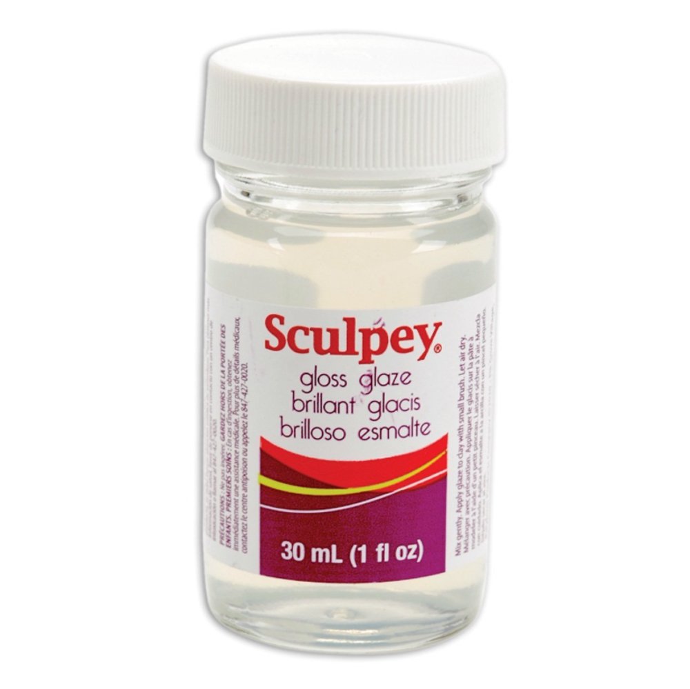 Sculpey Polymer Clay Medium SATIN/GLOSS/Bake Bond/Liquid Clay Softer for Improving DIY Doll Figure Project Finishes