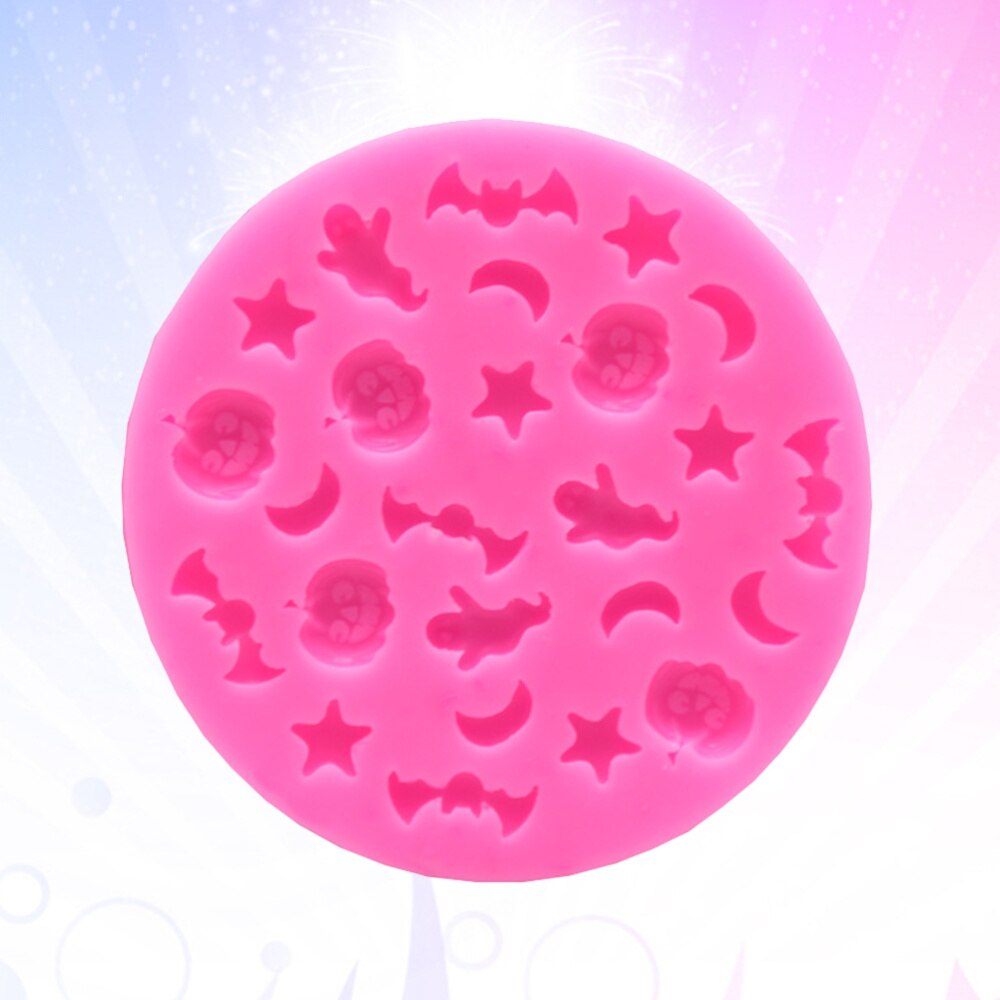 2 Stuks Bakken Mallen Pompoen Ster Maan Vleermuis Patronen Mallen Anti-aanbak Cake Mallen Voor Party Keuken Size