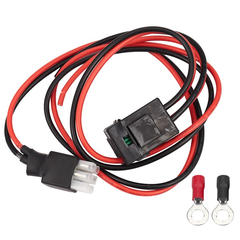 3x 30a 1m sicherung 6 -poliges kurzwellen-netzteilkabel für yaesu ft -857d ft -897d