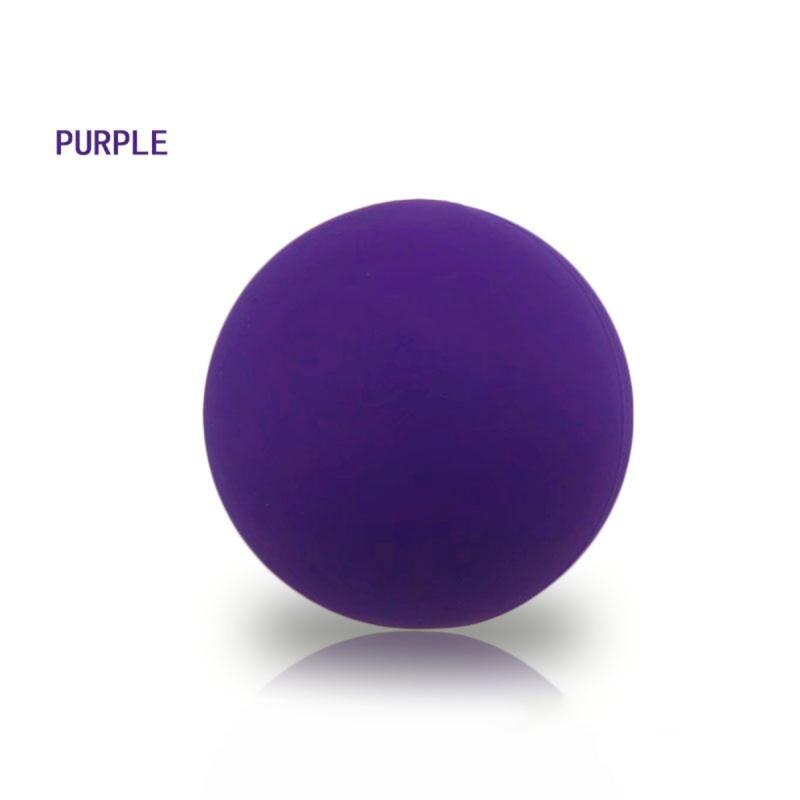 Pelota de masaje, Hockey, pelota para hacer ejercicio para liberación miofascial, terapia de puntos de disparo, masaje de cuerpo completo, 63mm, producto en oferta: 10