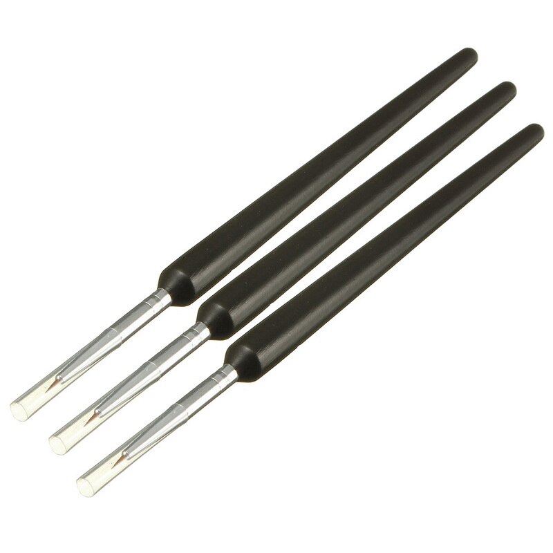 3 uds accesorios de cocina cara molde de la torta cepillo utensilios para decoración de tortas con Fondant pintura cepillo DIY para hornear Sugarcraft pastel #3 #1: 3pcs