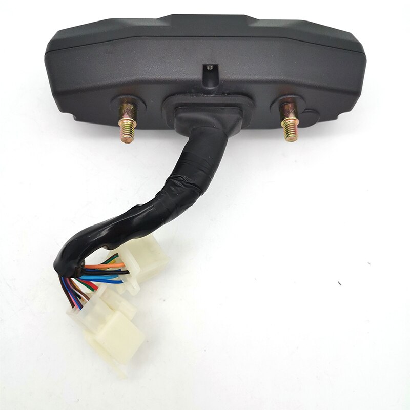 Motorcycle Mini LCD Speedometer Digital Odometer Gauge Carburetor Meter Motorcycle Oeter w/ Sensor