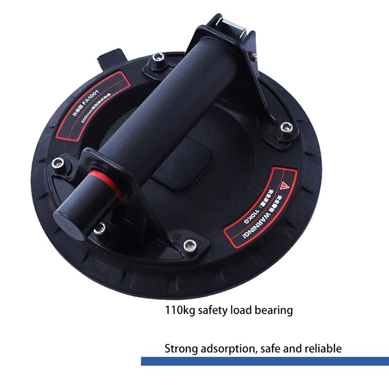 Vacuum Suction Cup 110Kg with ABS Handle Suction Cups For Glass Heavy Duty Lifter for Granite Tile Glass Manual Lifting