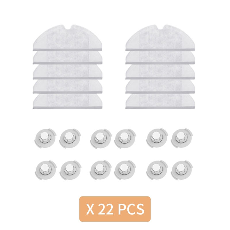 Filtros de tanque de agua para mopa, accesorios, para Xiaomi Roborock S50, S51, S55, S6, S5