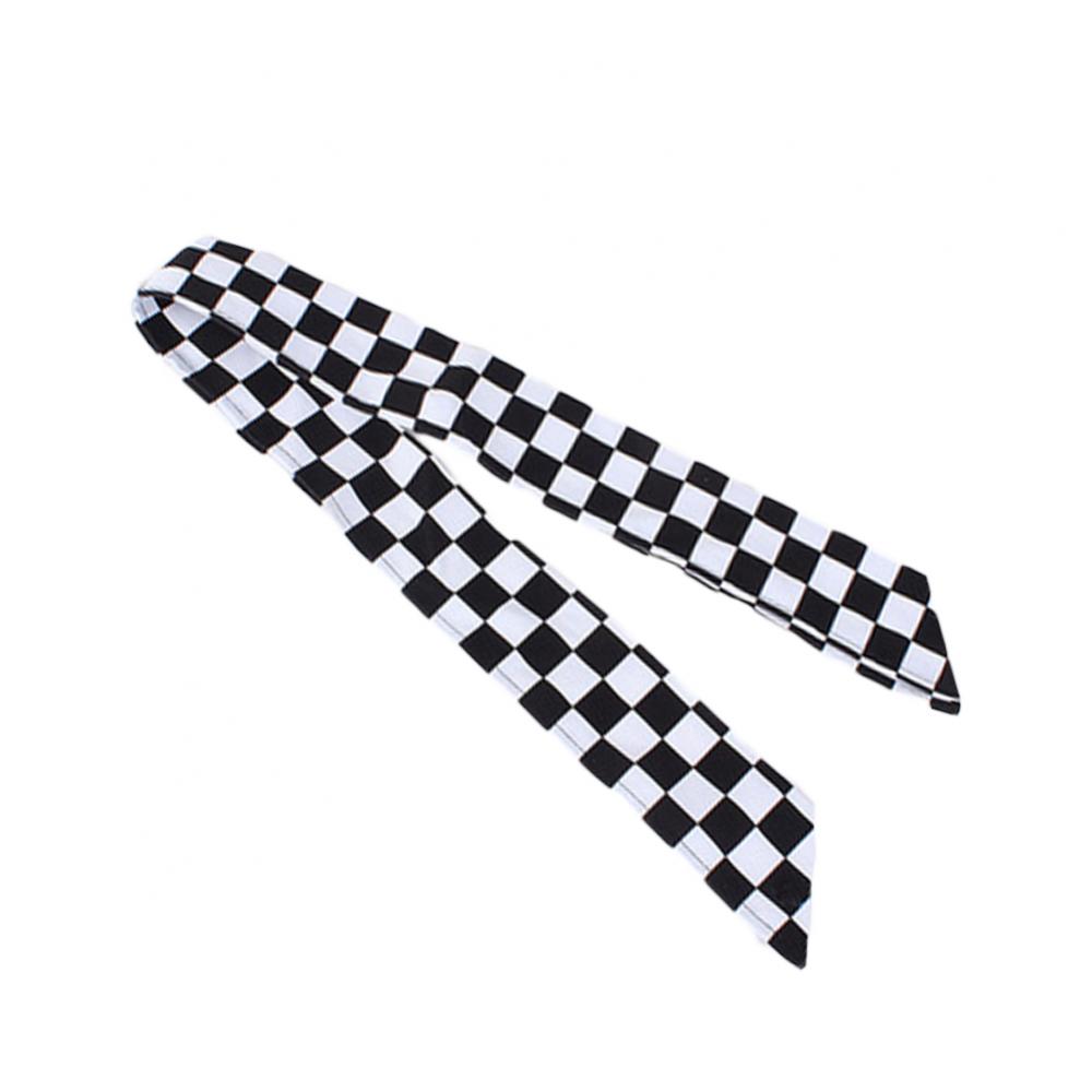 99cm Chef Neck Tie Neckerchief Scarf Waiter Sweat Towel Aprons Skinny Scarves Satin Ribbon Decor Home Kitchen Restaurant Hotel: transparent