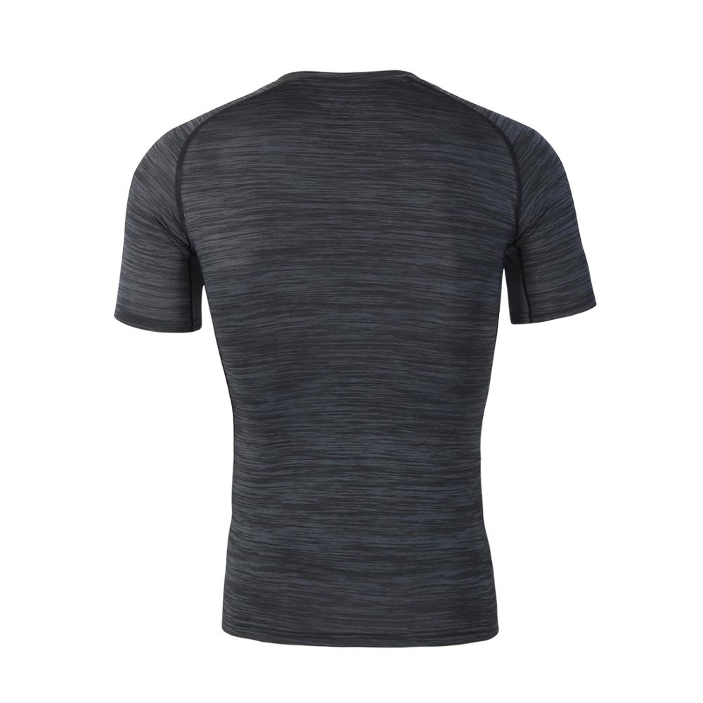 FANNAI Men's Slimming Shapewear Corset T-Shirt - Gym Workout Fitness Sportswear Running Shirt
