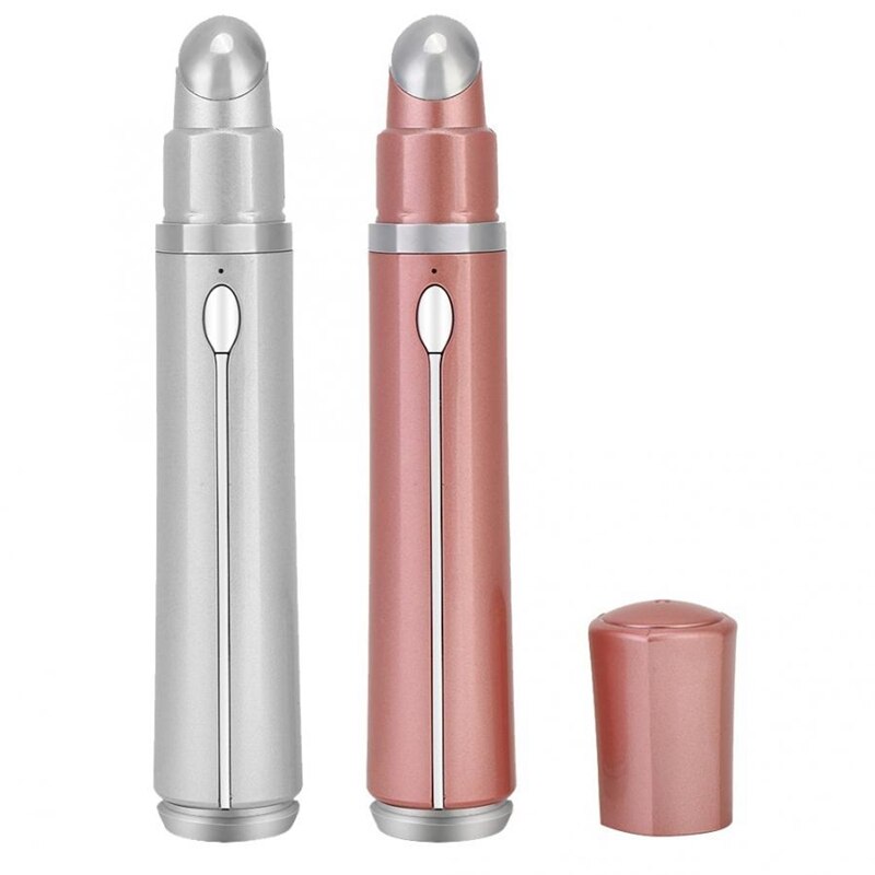 Zilver Oog Massager Dark Circle Remover Eye Zakken Eliminatie Stimulator Schoonheid Machine