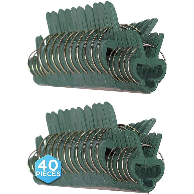 Groene Zachte Tuinieren Plant &amp; Bloem Hendel Loop Grijper Clips, Tool Voor Ondersteunen Of Rechttrekken Stengels, Stengels