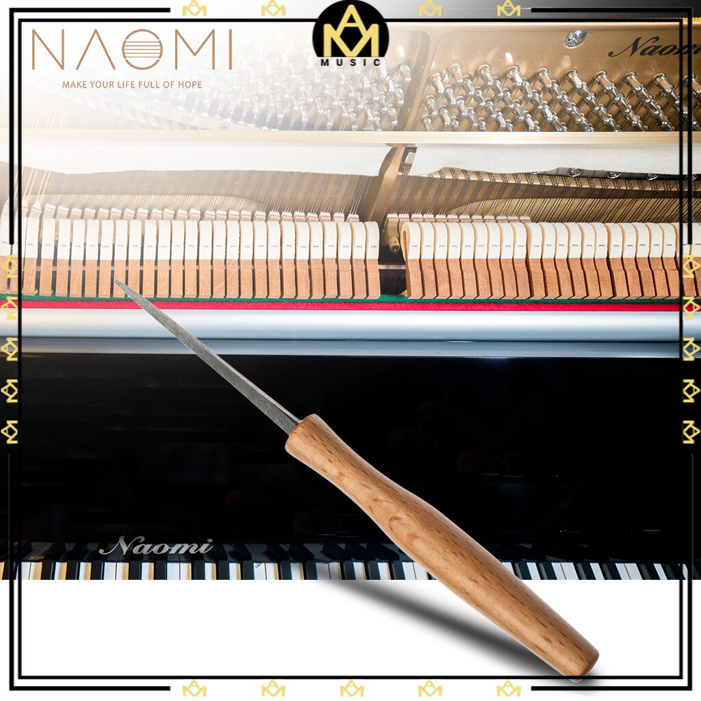 1Pc Piano Reamer Jujube Handle Enlarge Hole For Vertical/Upright Piano Maintenance Tool Piano Repair Adjust Tool