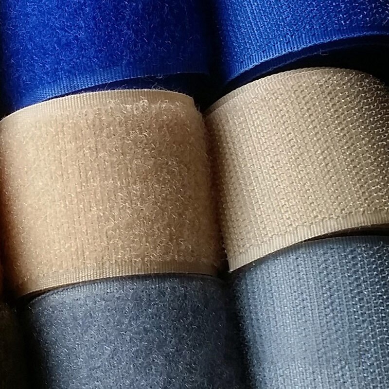 AB without glue type Snap buckle paste sticky buckle / AB adhesive tape / clothes adhesive tape / shoe stickers Khaki