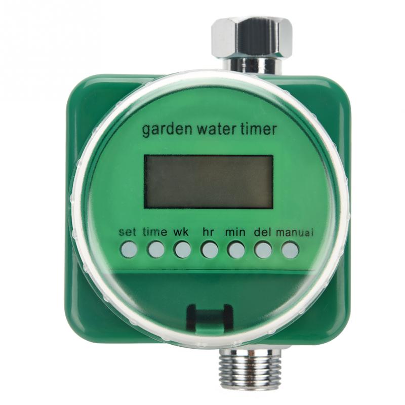 Precise Garden Irrigation Controller Rain Sensor LCD Display Automatic Watering Timer Electronic Garden Irrigation Controller
